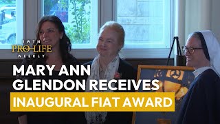Famous Mary Ann Glendon Receives Inaugural Fiat Award Profile
