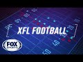 XFL usando o controle Xbox One no estande de reprodução instantânea