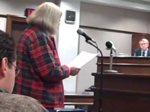 Citizen addresses concerns regarding less than transparent dealings in closure of Pittsylvania County Economic Development Office during Board of Supervisors adjourned meeting February 17, 2009. After being addressed by this citizen, Mr. Harville amended one statement made, and that was that Mr. Gwaltney was never paid the extra $15000.