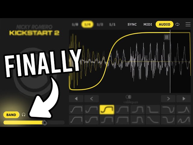 Nicky Romero Kickstart 2 - The fastest plugin for pro sidechaining