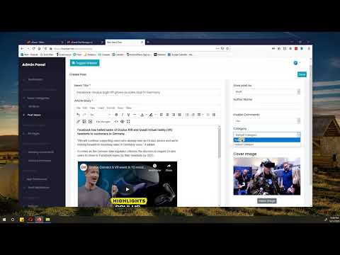 Step 01   Admin Panel Setup Android News App Installation