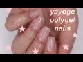 polygel nails! | ft. yayoge