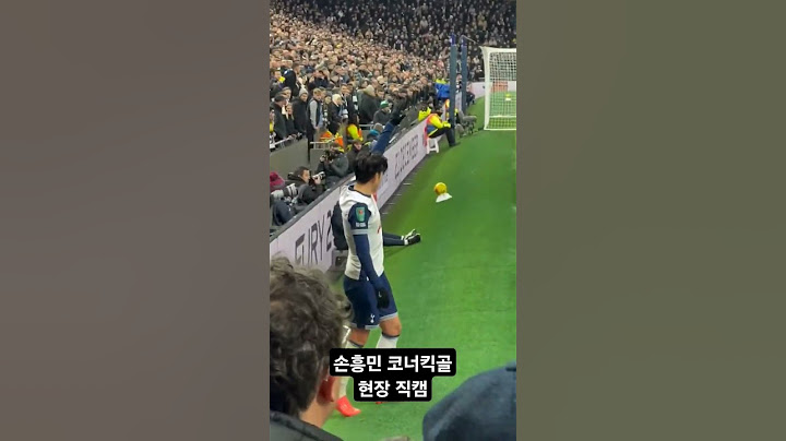 손흥민 코너킥골 궤적