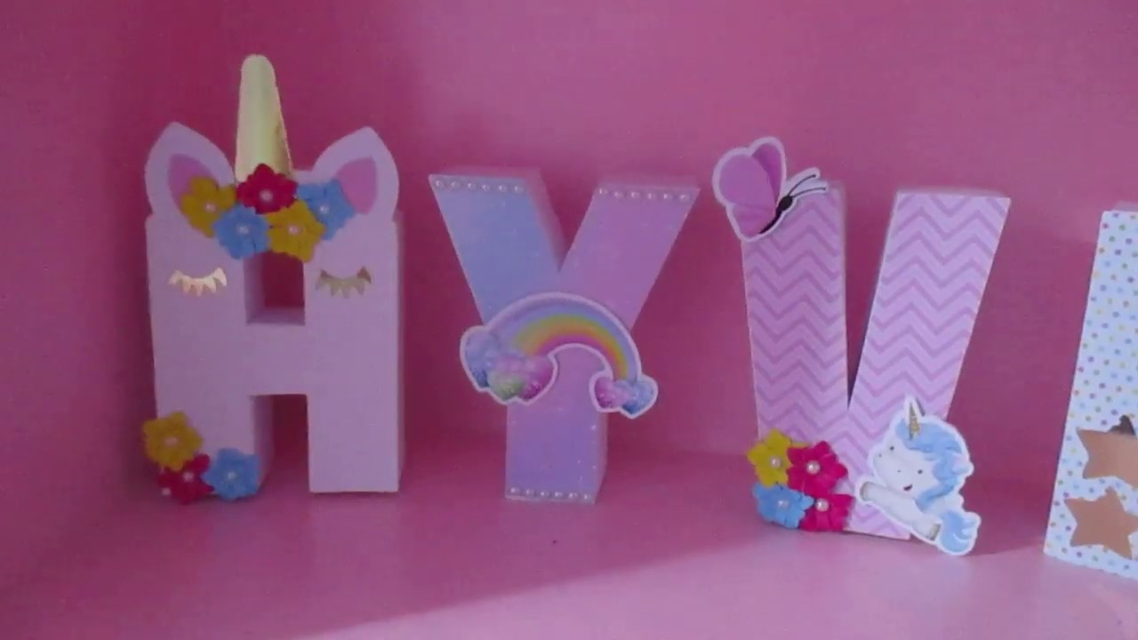 Personalizados Tema Unicórnio #Muitofofo #NovosModelos - YouTube