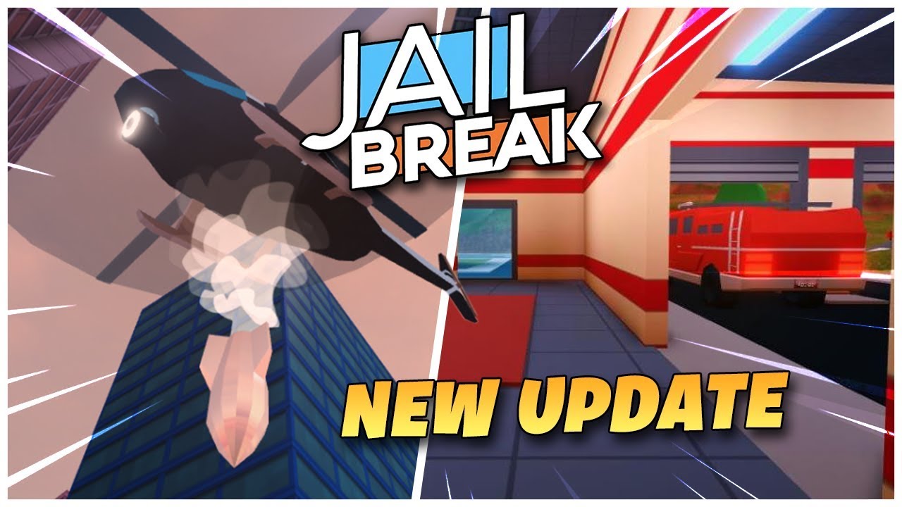 Roblox Jailbreak Explosive Update Heli Bombs New Fire Station New Car Skin Maplestick Youtube - jailbreak heli bombs roblox