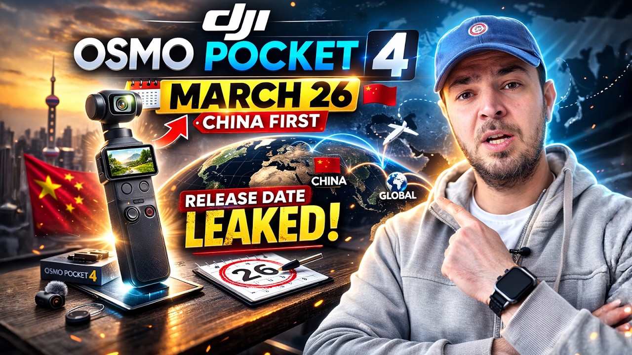 Osmo Pocket 4 Launch Timeline Just Leaked