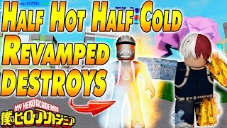 Half Hot Half Cold Revamped Destroys Boku No Roblox Remastered Youtube - boku no roblox overhaul moves