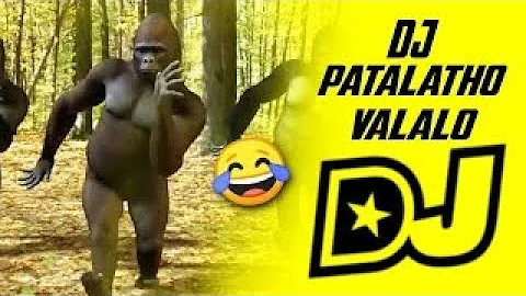 Dj Paatalatho Valalo || Gorilla version || Techy CrooKz || Dj Songs Telugu || 2020