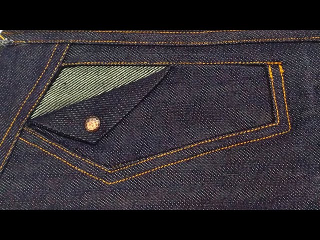 My Realistic Denim Jeans Back Pocket Designs | Jeans masculino, Bolsas,  Ideias fashion