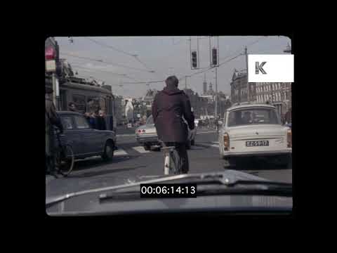 Driving Through 1960s Amsterdam, Netherlands, HD