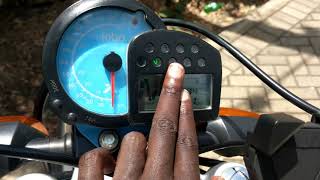 What's in my Kibo motorcycle Dashboard Lcd display....?? Kibo k150 features part 2