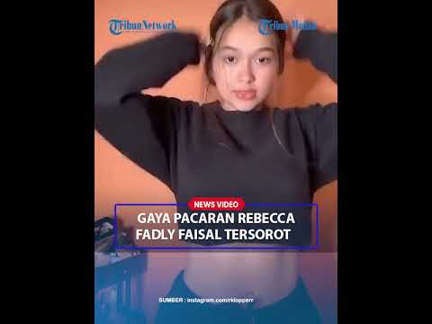 USAI Video Syur Diduga Rebecca Klopper, Gaya Pacaran dengan Fadly Faisal Jadi Sorotan Warganet