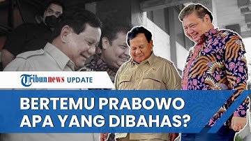 Pertemuan Prabowo Subianto dan Airlangga Hartarto: Berlangsung Singkat tapi Dalam, Apa yang Dibahas?