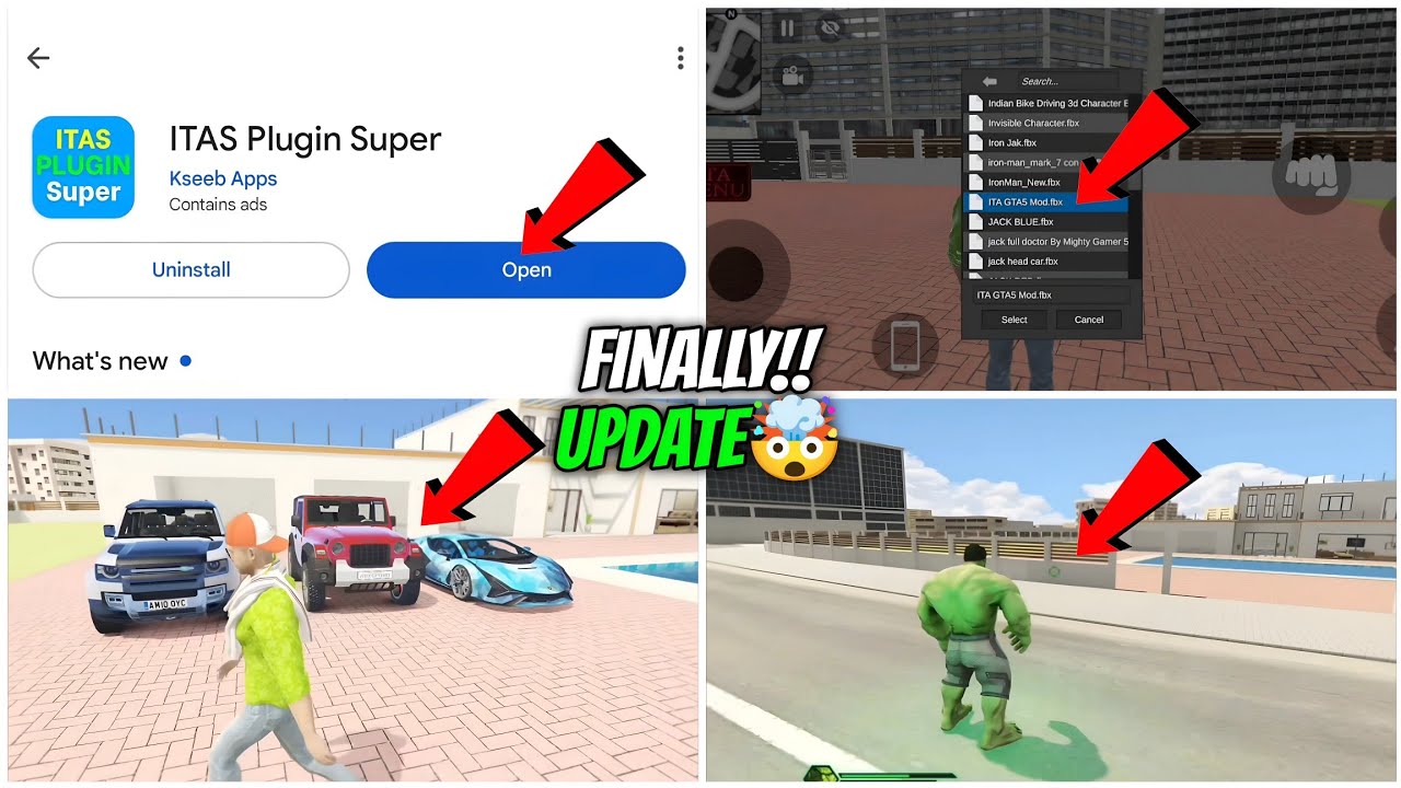 Indian Theft Aura Simulator New Update Finally🤯GTA5 Mode Aagya🥳