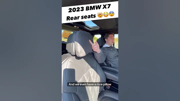 Livin LAVISH! The 2023 BMW X7's rear seat is 🔥😎 #carconfections #shorts - DayDayNews