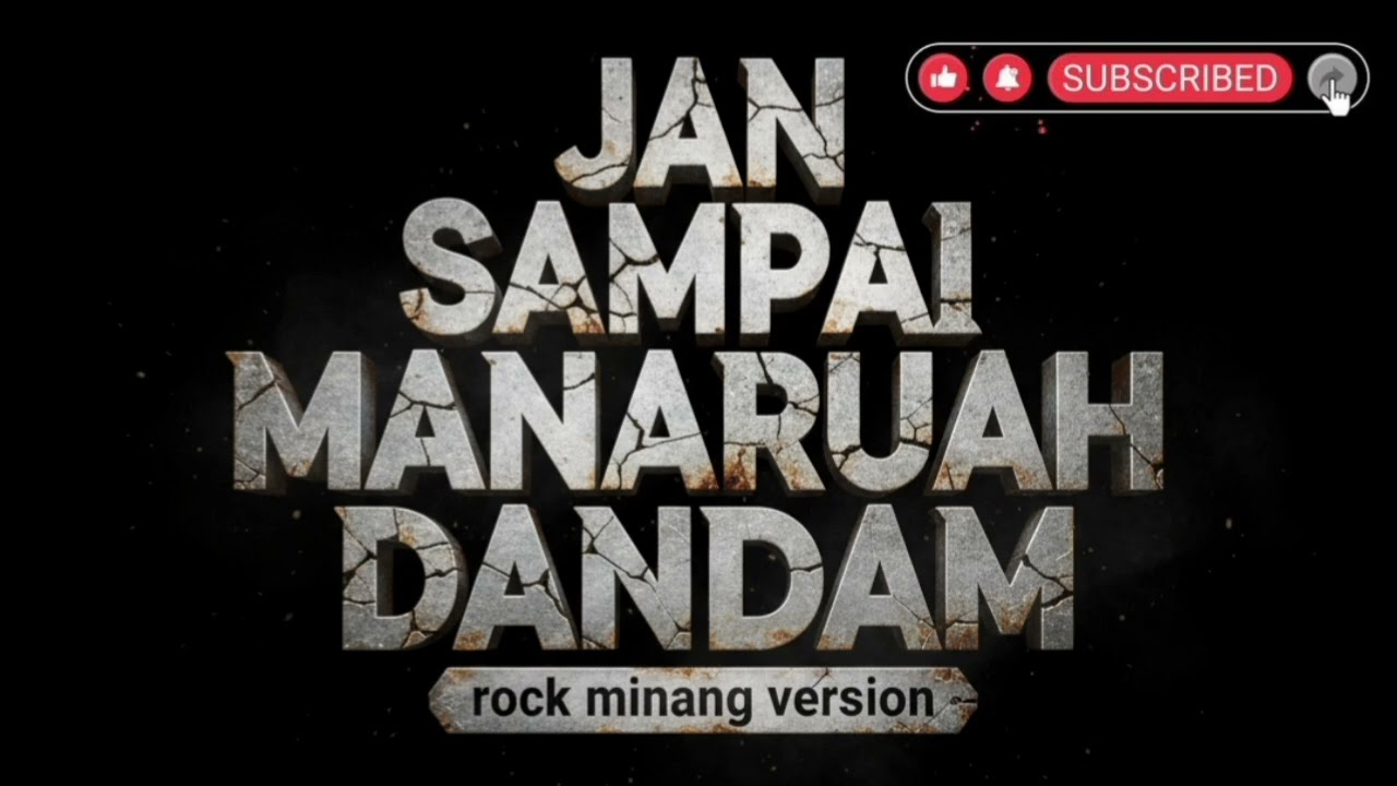 🎧SILVA HAYATI - JAN SAMPAI MANARUAH DANDAM (ROCK MINANG COVER) 