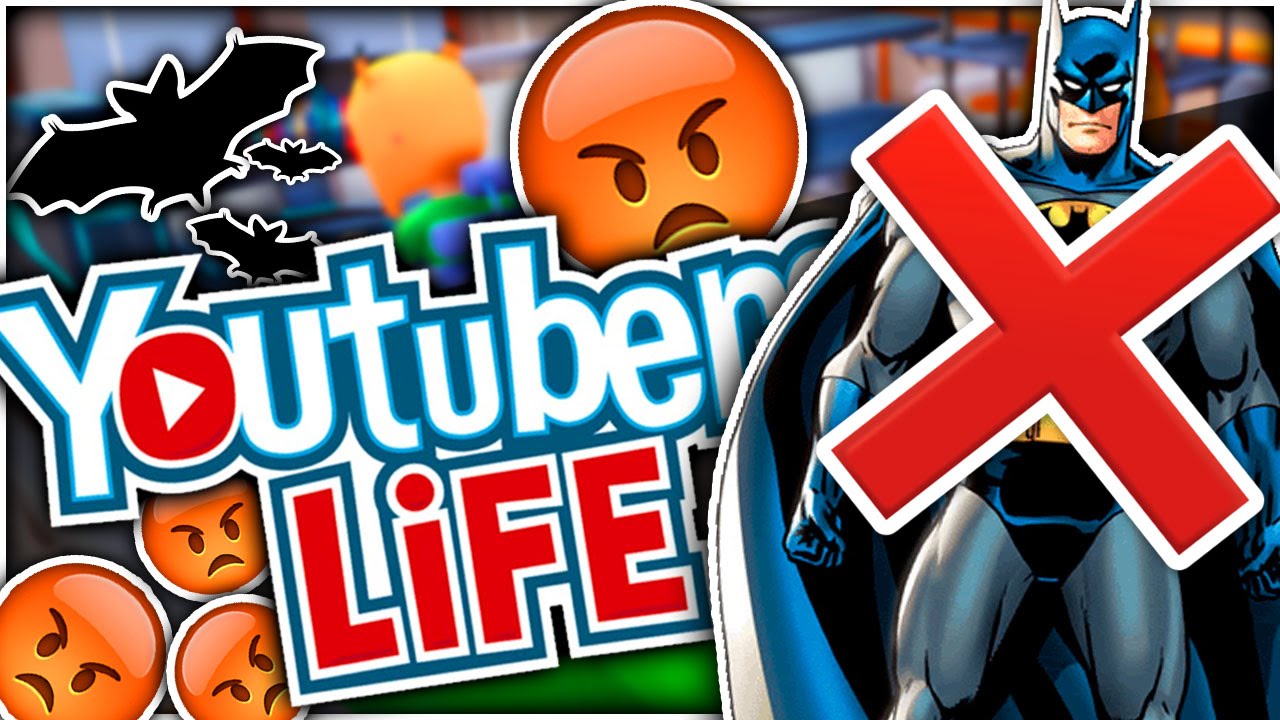 funny moments in soccer BATMAN HATES MY YOUTUBE VIDEOS!! | YouTubers Life