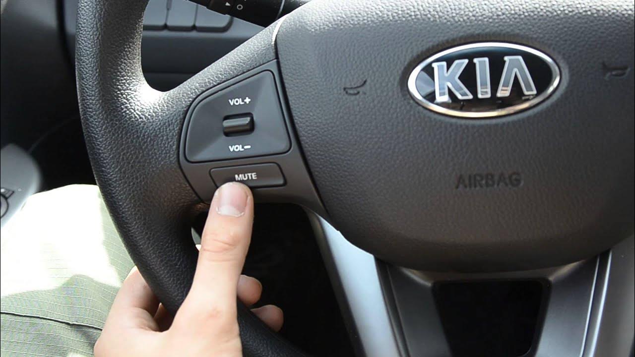 Установка кнопок руля KIA Rio (3G), 1,4 л, 2012 года аксессуары DRIVE2