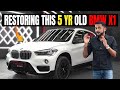 Restoring this 5yrs old bmw x1 with matte looks   etu studio