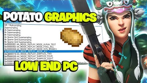 How to Get Potato Graphics in Fortnite! (Max FPS + 0 Delay)