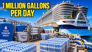 How Icon of the Seas Makes 1 Million Gallons of Drinking Water a Day From the Sea