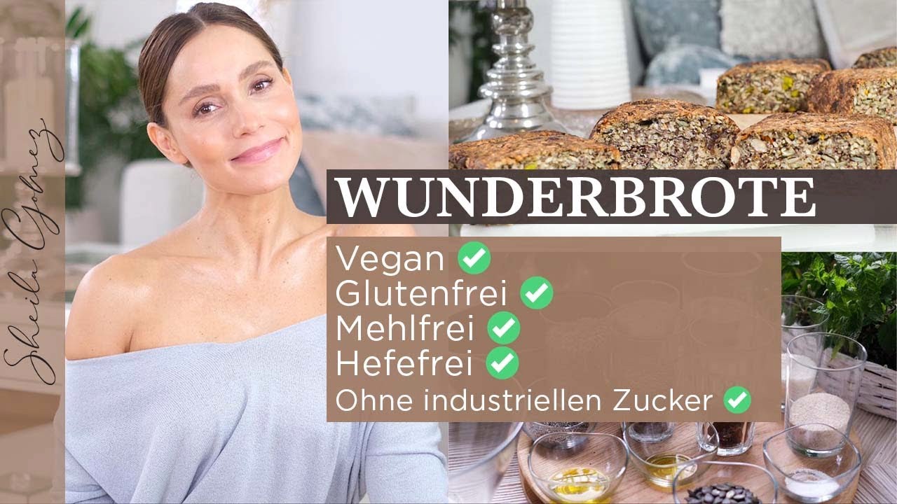 Update Die gesündesten Brote der Welt | glutenfrei ✓ vegan ✓ | Fit und schlank | Rezept | Sheila Gomez
