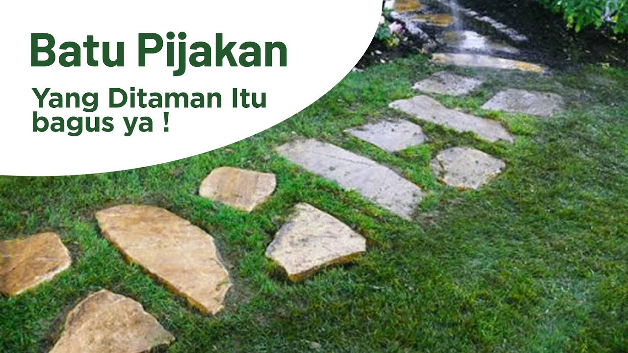 BAKAL JADI UNIK TAMAN-NYA ! Dengan Pijakan Batu Alam | BATUALAMJAKARTA