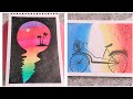 4 Easy oil pastel Drawing❤️ for beginners #ArtificewithSara