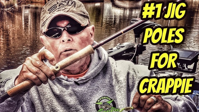 Crappie fishing B'n'M Poles Sam Heaton's Super Sensitive graphite