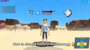 How to change name color in Buildnow.gg 🔥 (Updated)