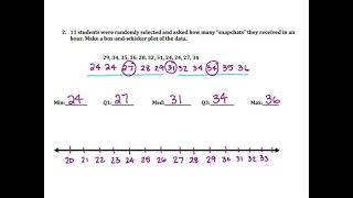Algebra 1: Unit 8 Statistics Review Profile