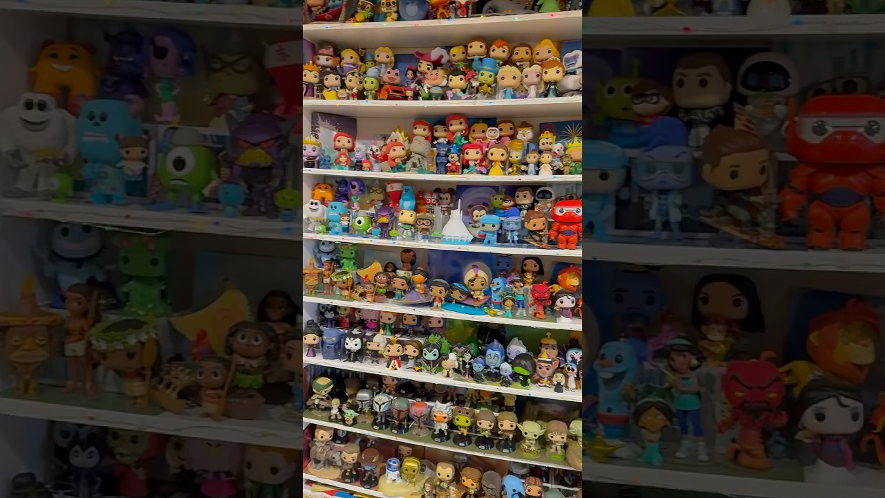 10 лучших фигурок Disney Funko Pops! #disney #funko #funkopop #collection #reels