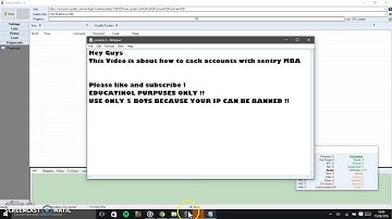 [how2_hack] how to crack accounts with sentry mba