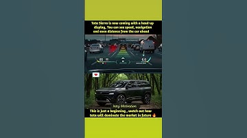 Tata Sierra is set to return with advanced technology, and the  highlight is the head-up display.