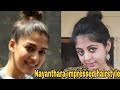 Nayanthara hairstyle  nayanthara hairbun  actress hairstyles  top hairbun