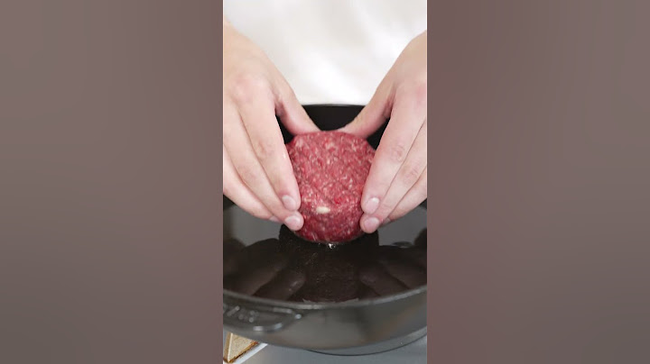 Turning Ground Beef Into Steak
