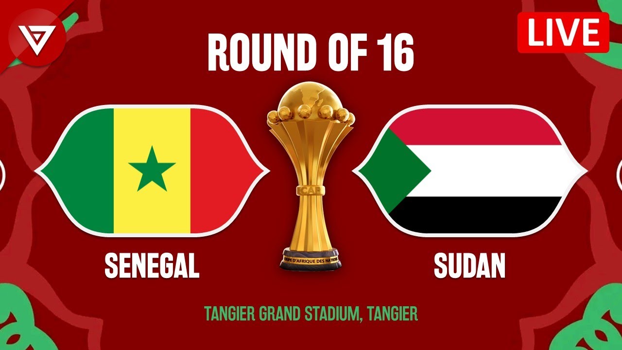 🔴SENEGAL vs SUDAN - CAF Africa Cup of Nations 2025 R16 Preview & Predictions Live TV Streaming Info