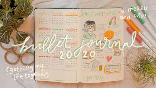 my bullet journal set-up 2020 (aka getting my life together)