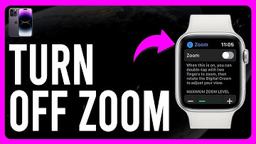 How to Turn Off Zoom on Apple Watch (How to Unzoom an Apple Watch)
