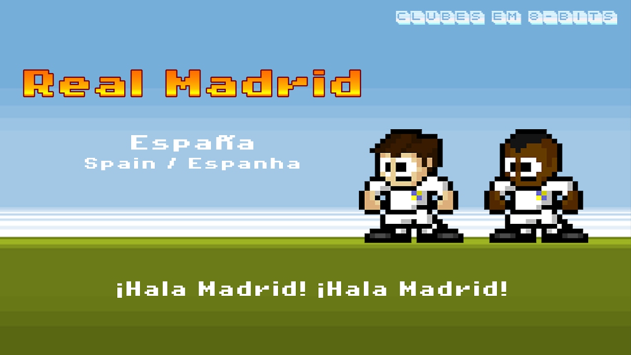 Hino do Real Madrid em 8-Bits / Himno del Real Madrid en 8-bits / Real Madrid Anthem 8-bit Version