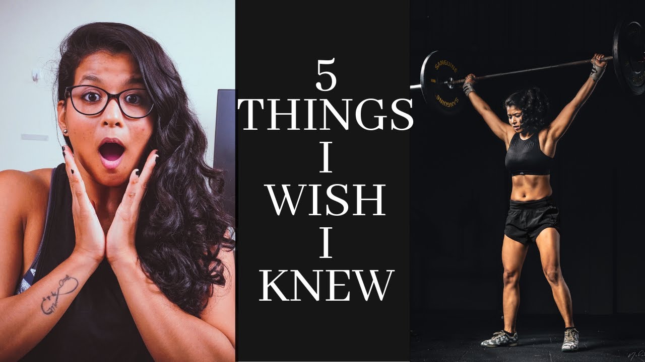 5 THINGS I WISH I KNEW BEFORE STARTING MY FITNESS JOURNEY # ...