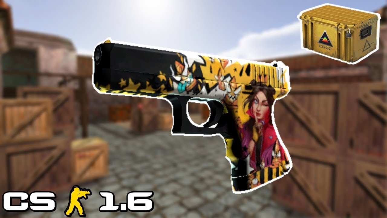 CS 1.6 • PRISMA 2 Case Pack de Skins ! [ Glock Bullet Queen + Gloves ...