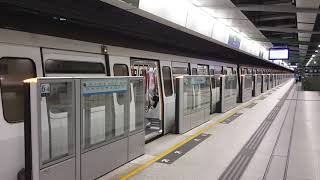 港鐵港島線列車A101/A166關門(D778)