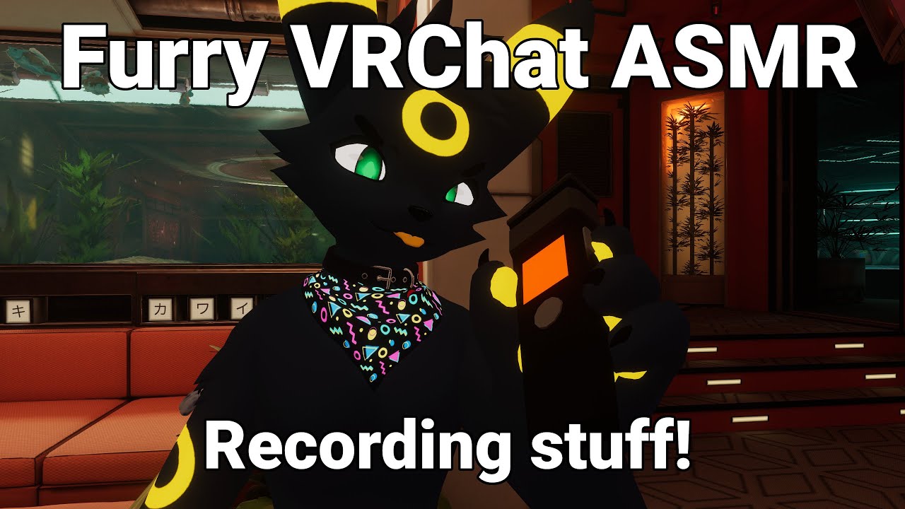 Furry ASMR | lets record some stuff!!