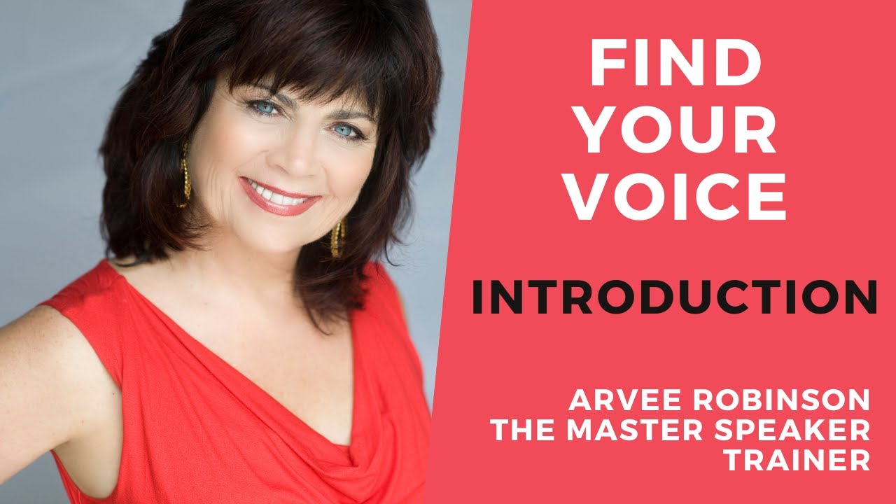 How to Find Your Voice - Introduction - YouTube