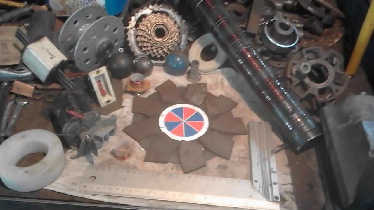 Nowowynaleziony płaski silnik z magnesami neodymowymi w czasie korekty