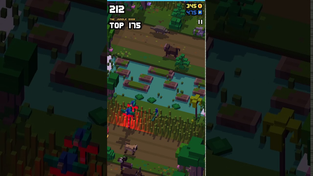 Disney Crossy Road: the jungle book record