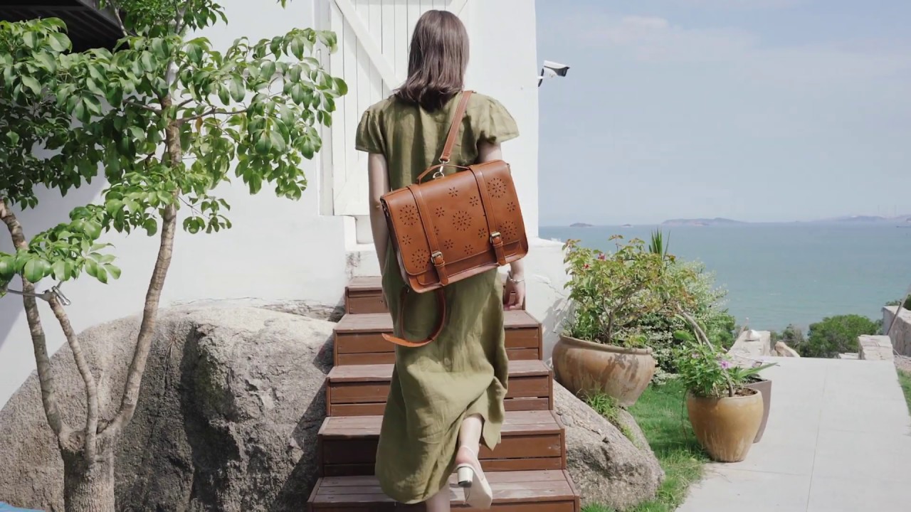 Women's Openwork pattern Briefcases YouTube