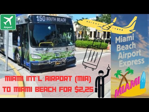 Vidéo: Comment se rendre de l'aéroport de Miami à l'aéroport de Fort Lauderdale