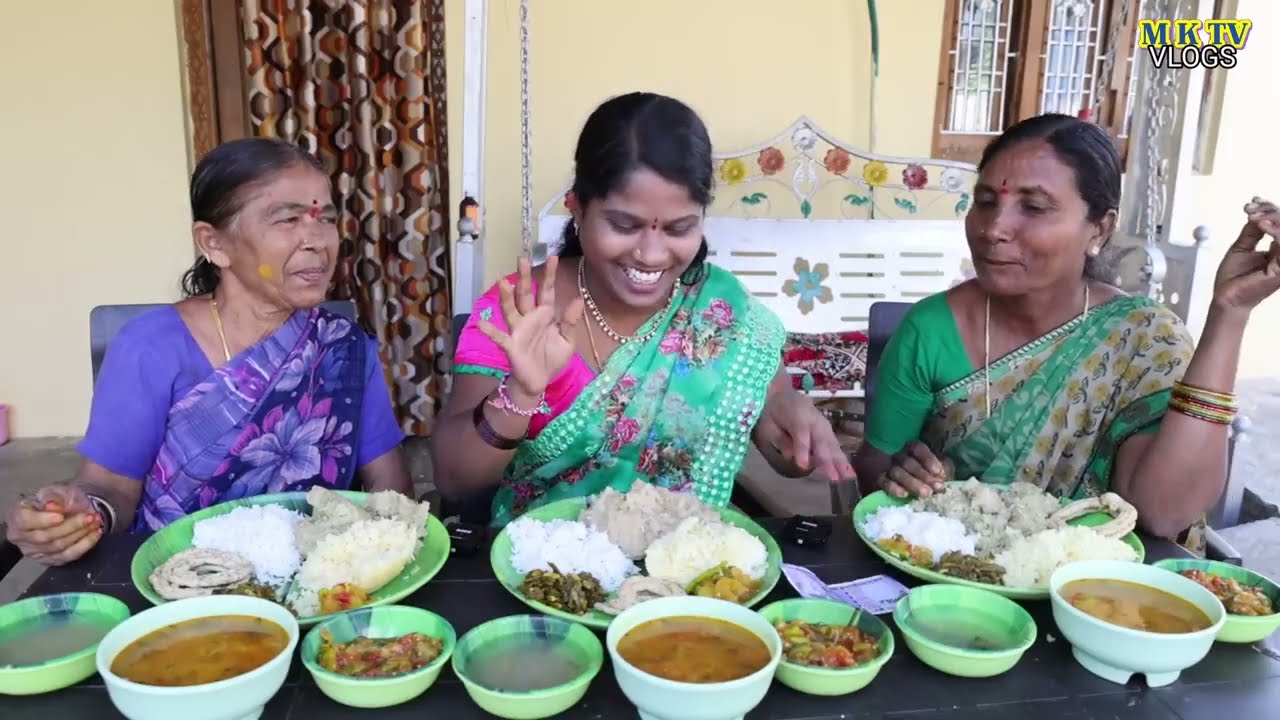 ATHAMMA PEDHAMA THO #EATING CHALLENGE#mktvvarshini #eatingchallenge  MKTV VLOGS